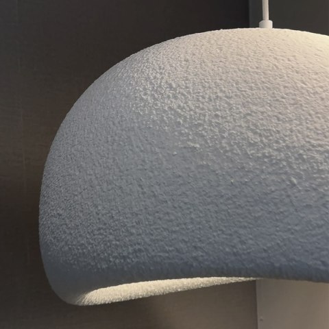 Lampa wisząca Nube 50cm biała