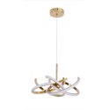 Lampa wisząca Spider 58 cm złota LED CCT