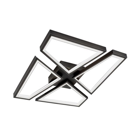 Plafon Nivra czarny LED CCT