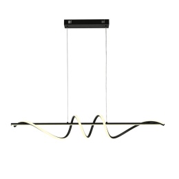 Lampa wisząca czarna Bastelo PND-24154-BK