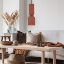 Lampa wisząca Balera czerwona