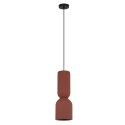 Lampa wisząca Balera czerwona