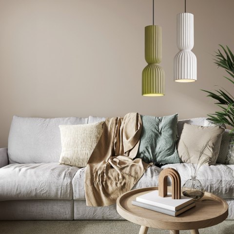 Lampa wisząca Balera zielona