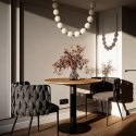 Lampa wisząca Dorado Rope 2 m złota LED CCT