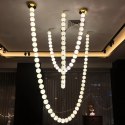 Lampa wisząca Dorado Rope 2 m złota LED CCT