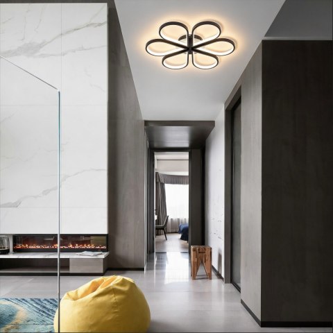 Plafon Velva czarny LED CCT