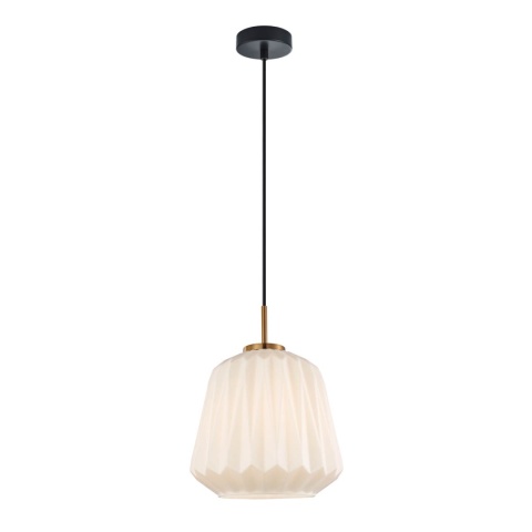 Lampa wisząca biała Antita PND-3645-1-BRO-W