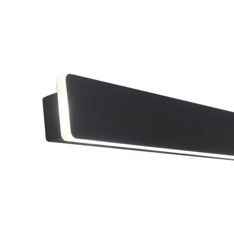 Kinkiet Bodo 90 cm czarny IP54 LED CCT