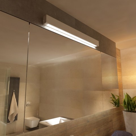 Kinkiet Ibros 93 cm biały IP44 LED CCT
