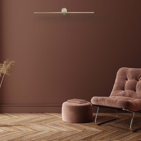 Kinkiet Modern Slim 60 cm złoty LED 3000K