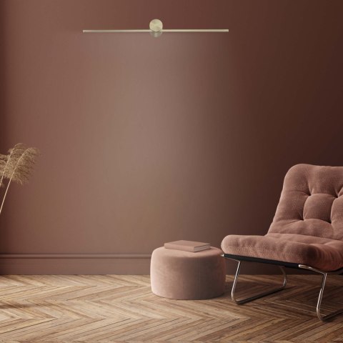 Kinkiet Modern Slim 60 cm złoty LED 3000K