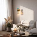 Kinkiet Tropea dymny 1xE27