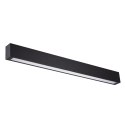 Lampa sufitowa Ibros duża CCT 1xLED czarna IP44 LP-7001/1C BK-93 24 CCT