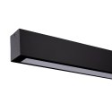 Lampa sufitowa Ibros duża CCT 1xLED czarna IP44 LP-7001/1C BK-93 24 CCT
