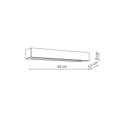 Lampa sufitowa Ibros średnia CCT 1xLED biała IP44 LP-7001/1C WH-63 18 CCT