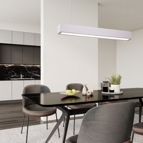 Lampa wisząca Ibros biała 24W IP20 LED CCT