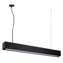 Lampa wisząca Ibros duża 24W CCT IP20 1xLED czarna LP-7001/1P 20 BK-93 24 CCT