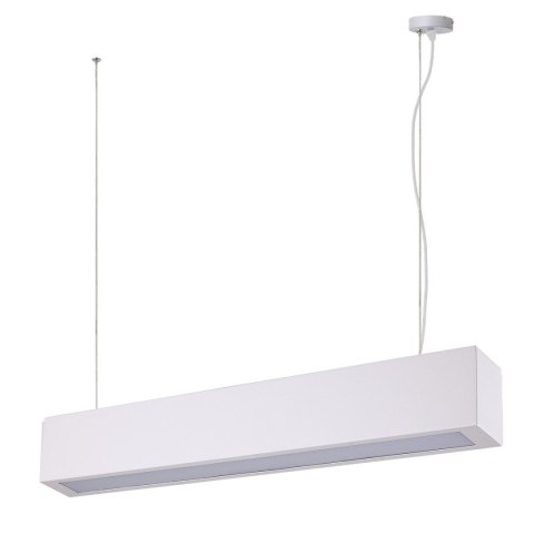 Lampa wisząca Ibros średnia 18W CCT IP20 1xLED biała LP-7001/1P 20 WH-63 18 CCT