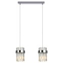 Lampa wisząca Vetro chrom 2xE14