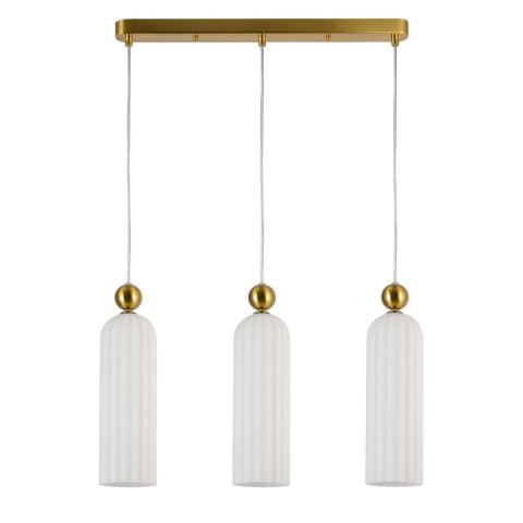 Lampa wisząca biała Piega LP-939/3L white