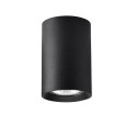 Tuba natynkowa Manacor 9 cm czarna 1xGU10