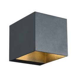 Kinkiet Alaska czarny 1xG9