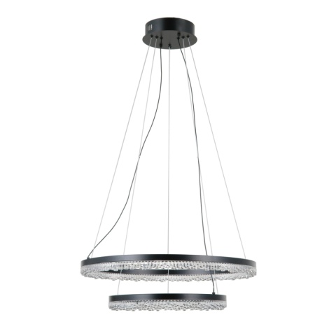 Lampa wisząca Barlo PND-34526-2L-BK