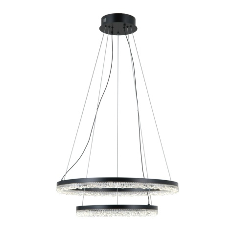 Lampa wisząca Barlo PND-34526-2L-BK