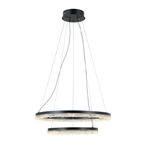Lampa wisząca Barlo PND-34526-2L-BK
