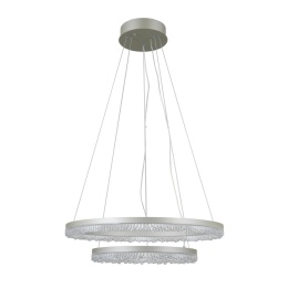 Lampa wisząca Barlo PND-34526-2L-SILV