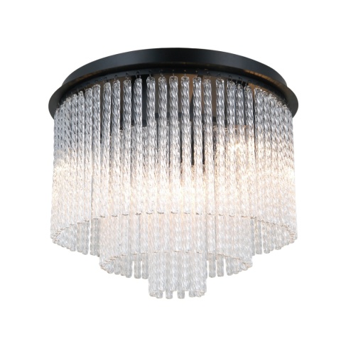 Plafon, żyrandol kryształowy Naute PLF-40931-7A-BK