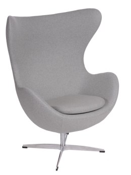 Fotel Jajo popielaty 129 Premium ( Rozmiar: uniwersalny )