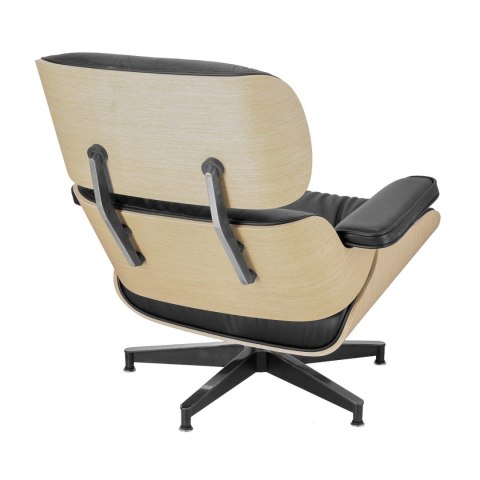 Fotel Vip czarny/natural oak/standard ba se ( Rozmiar: uniwersalny )