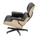 Fotel Vip czarny/natural oak/standard ba se ( Rozmiar: uniwersalny )