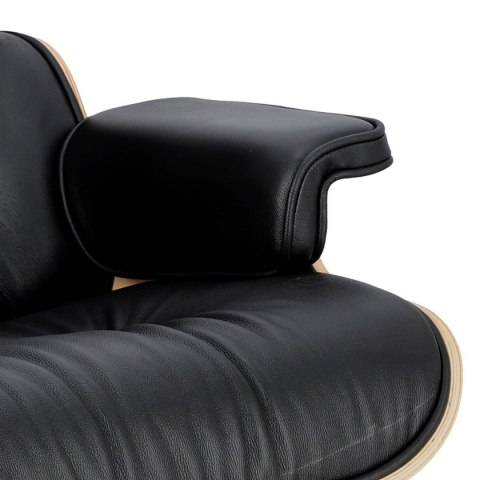Fotel Vip czarny/natural oak/standard ba se ( Rozmiar: uniwersalny )