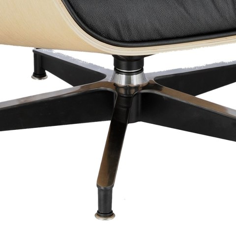 Fotel Vip czarny/natural oak/standard ba se ( Rozmiar: uniwersalny )