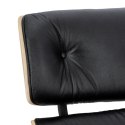 Fotel Vip czarny/natural oak/standard ba se ( Rozmiar: uniwersalny )