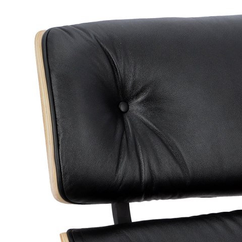 Fotel Vip czarny/natural oak/standard ba se ( Rozmiar: uniwersalny )