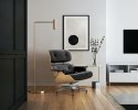 Fotel Vip czarny/natural oak/standard ba se ( Rozmiar: uniwersalny )