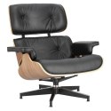 Fotel Vip czarny/walnut/standard base TP ( Rozmiar: uniwersalny )