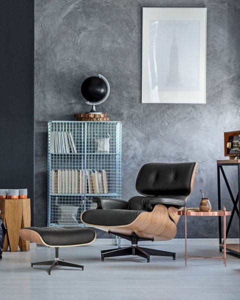 Fotel Vip czarny/walnut/standard base TP ( Rozmiar: uniwersalny )