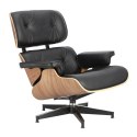 Fotel Vip czarny/walnut/standard base TP ( Rozmiar: uniwersalny )