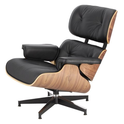 Fotel Vip czarny/walnut/standard base TP ( Rozmiar: uniwersalny )