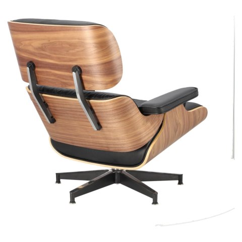 Fotel Vip czarny/walnut/standard base TP ( Rozmiar: uniwersalny )