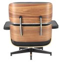 Fotel Vip czarny/walnut/standard base TP ( Rozmiar: uniwersalny )