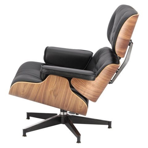 Fotel Vip czarny/walnut/standard base TP ( Rozmiar: uniwersalny )