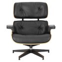 Fotel Vip czarny/walnut/standard base TP ( Rozmiar: uniwersalny )