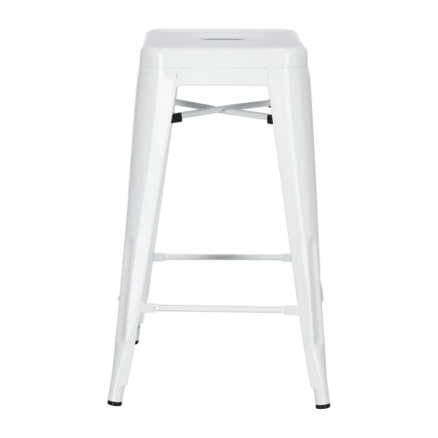 Hoker Paris 66cm biały inspirowany Tolix ( Rozmiar: uniwersalny )