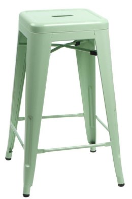 Hoker Paris 66cm zielony inspirowanyTolix ( Rozmiar: uniwersalny )