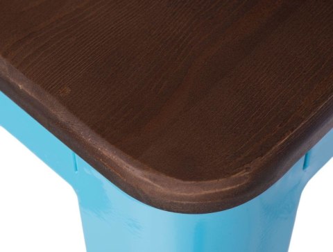 Hoker Paris Wood 75cm niebieski sosna orzech ( Rozmiar: uniwersalny )